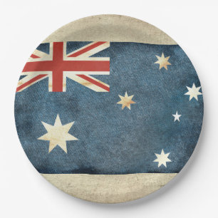 Australien-Flaggen-Papier-Teller Pappteller