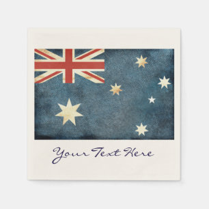 Australien-Flaggen-Party-Servietten Serviette