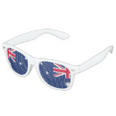 Australien Flaggen Party Shades Sonnenbrille (Schrägansicht)