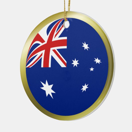 Australien-Flaggen-Verzierung Keramik Ornament (Links)