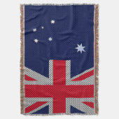 Australien Flaggendesign im Carbon Fibre Chrome-De Decke (Vorderseite Vertikal)
