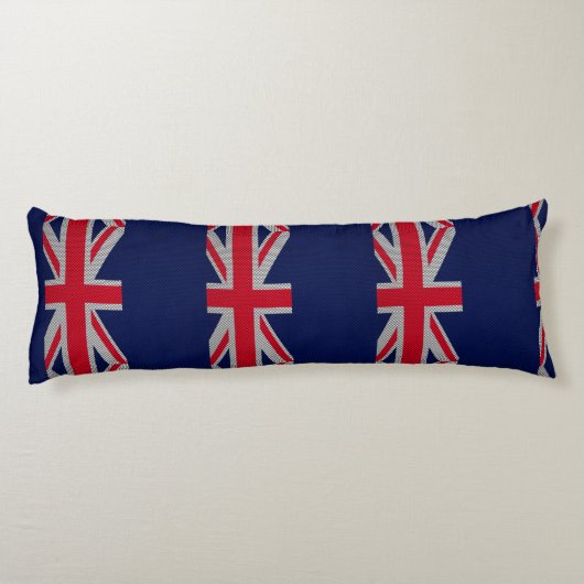 Australien Flaggendesign im Carbon Fibre Chrome-De Seitenschläferkissen (Rückseite)