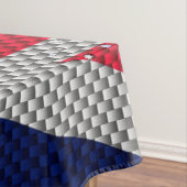 Australien Flaggendesign in Carbon-Chrome-Stilen Tischdecke (Beispiel)