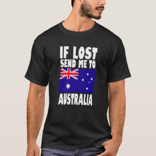 Australien Flaggendesign Wenn ich verloren habe sc T-Shirt