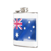 Australien Flaggenflagge Flachmann (Links)