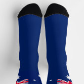 Australien Flaggenpatriotischer australischer Nati Socken (Oben)