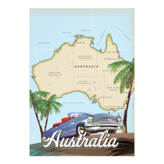 Australien Fotodruck (Vorne)