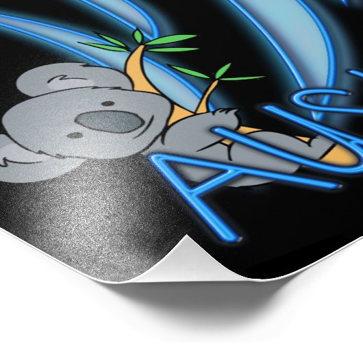 Australien Fotodruck (Ecke)