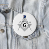Australien Freimaurerei Zeichen Button (Beispiel)