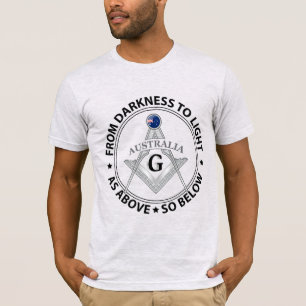 Australien Freimaurerei Zeichen T-Shirt