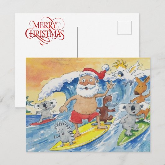 Australien Frohe Weihnachten (Vorne/Hinten)