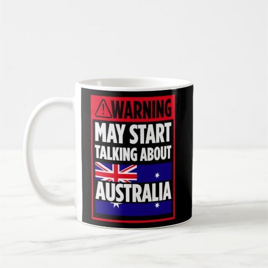 Australien für Proud Australian Aussie Australia R Kaffeetasse (Links)