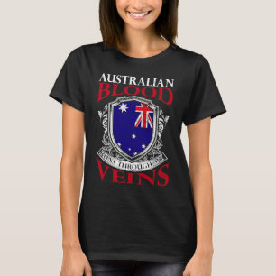 Australien für Proud Australian Aussie Australia R T-Shirt