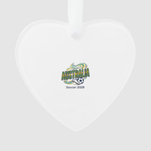Australien Fußball 2026 Fußball Fett Land Typograf Ornament