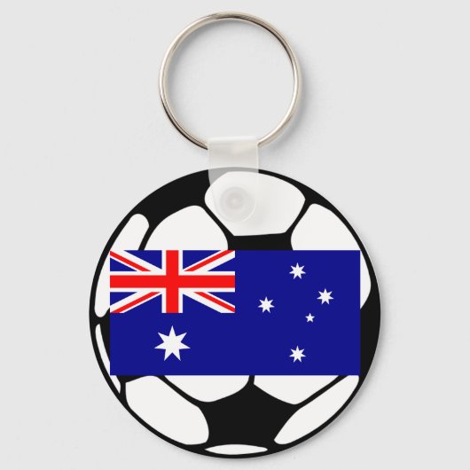 Australien Fußball Ball Schlüsselanhänger (Vorderseite)