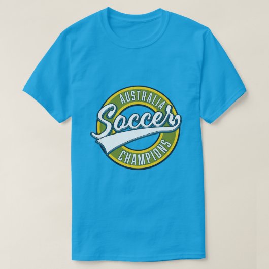 Australien Fußball Champions Logo. T-Shirt (Design vorne)