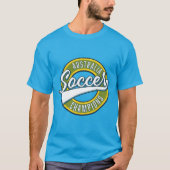Australien Fußball Champions Logo. T-Shirt (Vorderseite)