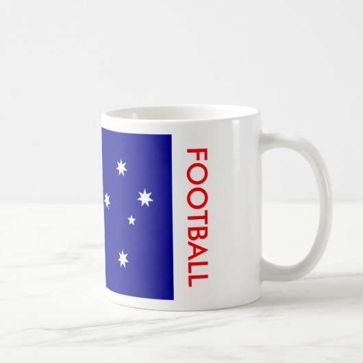 AUSTRALIEN FUSSBALL KAFFEETASSE (Rechts)
