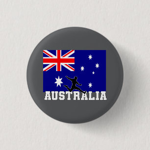 Australien Fußball Soccer Australien Nationalmanns Button