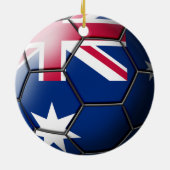 Australien-Fußball-Verzierung Keramikornament (Hinten)