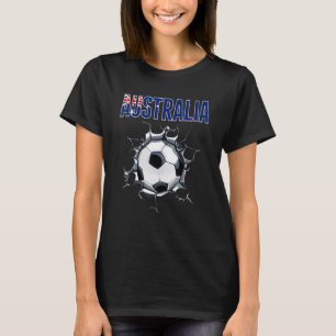 Australien Fußballfans - Australischer Fußball in T-Shirt