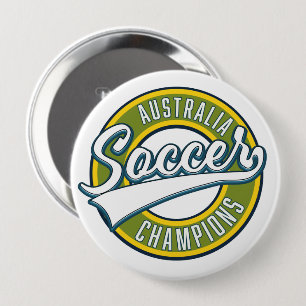 Australien Fußballmeister-Logo. Button