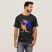 Australien G Day Mate Kangaroo Australisches Symbo T-Shirt (Vorne ganz)