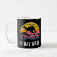 Australien Gday Mate Funny Kangaroo Australian Sym