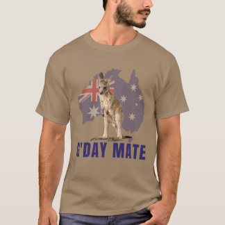 Australien Gday Mate Funny Kangaroo Australisch T-Shirt