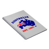 Australien gegründet 1901 notizblock (Rechte Seite)