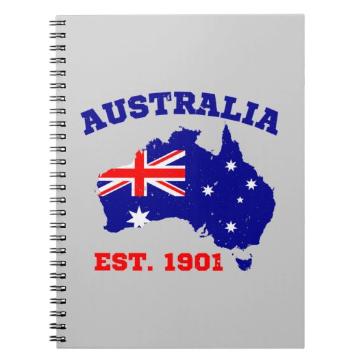 Australien gegründet 1901 notizblock (Vorderseite)