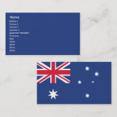 Australien - Geschäft Visitenkarte (Vorne/Hinten)