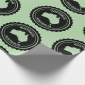 Australien Geschenkpapier (Ecke)