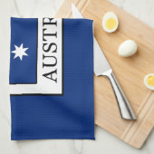 Australien Geschirrtuch (Viertel Falte)