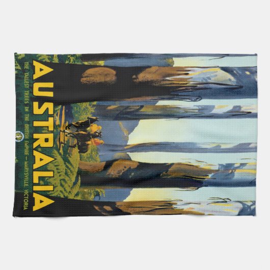 Australien Geschirrtuch (Horizontal)