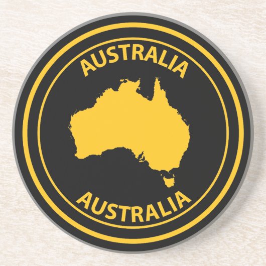 Australien Getränkeuntersetzer (Vorne)