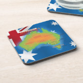 Australien Getränkeuntersetzer (Linke Seite)