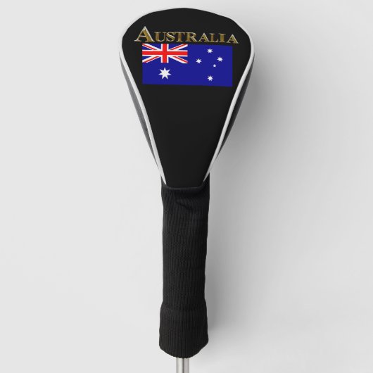 AUSTRALIEN GOLF HEADCOVER (Vorderseite)
