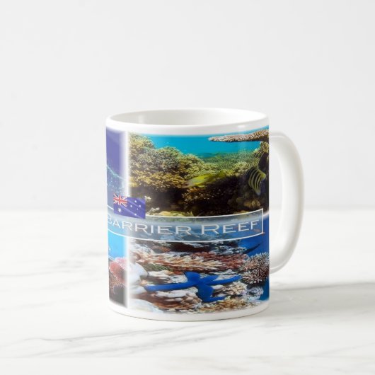 Australien - Great Barrief - Kaffeetasse (VorderseiteRechts)