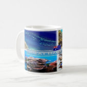 Australien - Great Barrief - Kaffeetasse (Vorderseite Links)