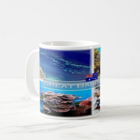 Australien - Great Barrief - Kaffeetasse (Vorderseite Links)