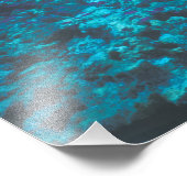 Australien, Great Barrier Reef. Lila Fotodruck (Ecke)