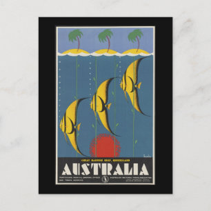 Australien Great Barrier Reef Queensland Postkarte