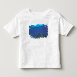 Australien, Great Barrier Reef. Schwarm von Violet Kleinkind T-shirt
