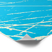 Australien Great Barriere Reef Vintage Reiseplakat Poster (Ecke)