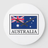 Australien Große Wanduhr (Vorderseite)