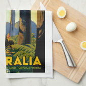 Australien Handtuch (Viertel Falte)