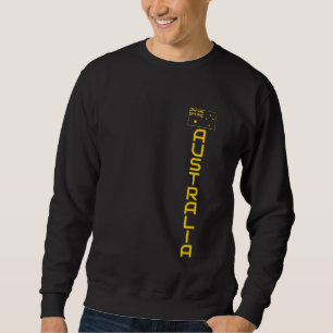Australien Happy Australia Day Funny Kangaroo Aust Sweatshirt