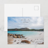 Australien Hellfire Bay Pristine Beach Foto Postkarte (Vorne/Hinten)