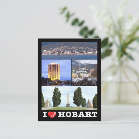 Australien - Hobart - Postkarte (Stehend Vorderseite)